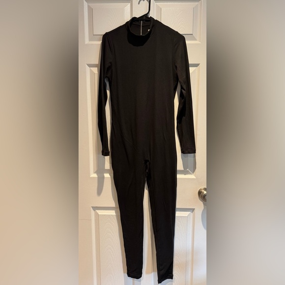The Gigi Unitard Bumpsuit Maternity Jumpsuit Size L Only Worn Once! Black - Picture 3 of 12